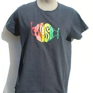 Vtg Justin Bieber Believe Tour Graphic Tee Black Concert T-Shirt Tee Shirt M